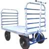 Carrinho Plataforma 5a Roda 2 aba 1500x800x700 800kg