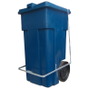 Carrinho de Lixo 240L Roda 300mm com Pedal