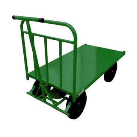 Carrinho Plataforma pneumatico 1 aba 1500x800x700 800kg
