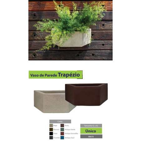 21231c vaso de parede trapezio