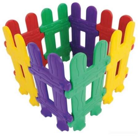 cercadinho baby conjunto 8 unid cores