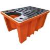 Pallet de Contenção IBC 1000 Litros laranja