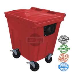 Container de lixo 1000 Litros Vermelho