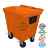 Container de lixo 1000 Litros Laranja