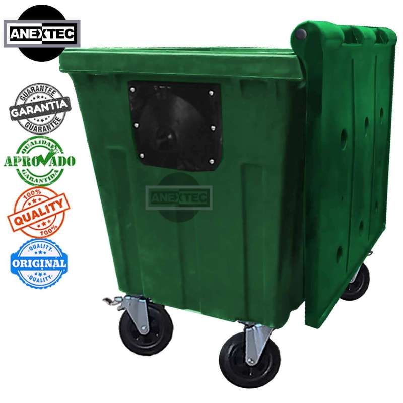 Anextec Containers de Lixo detalhes