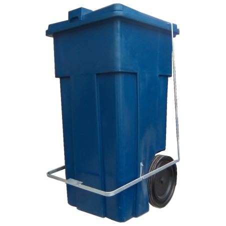 Carrinho de Lixo 240L Roda 300mm com Pedal