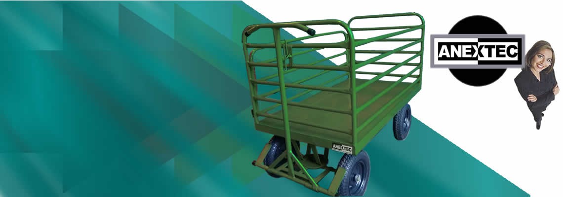 carrinho plataforma, carrinho transbloco, carrinho 4 grades, 